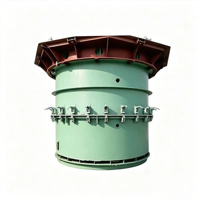 Máquina para fabricar tubos de hormigón verticales